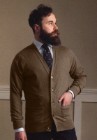 William Lockie - Oxton 1ply cashmere cardigan